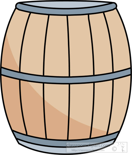 barrel clipart object