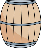 barrel clipart object
