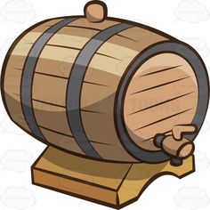 barrel clipart old gate