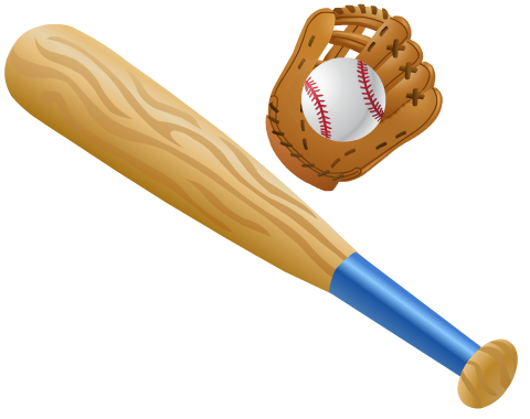 baseball clipart baseball bat