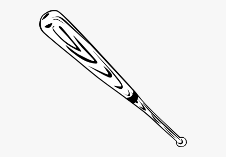 clipart baseball baseball bat
