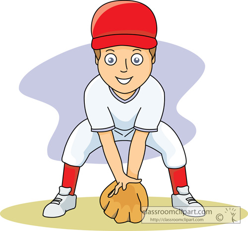 baseball clipart baseball player