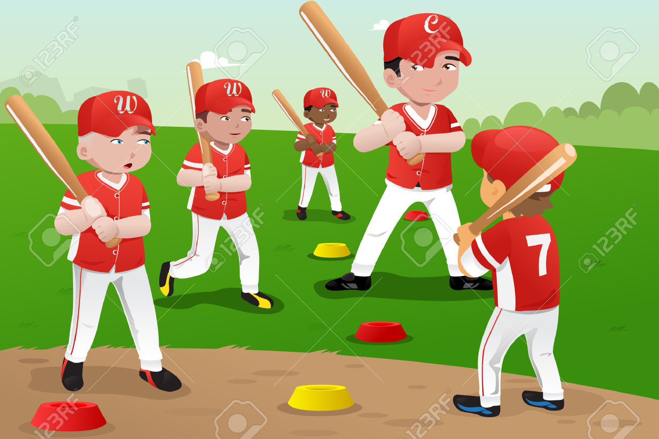 baseball clipart baseball team