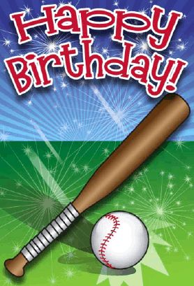 baseball clipart birthday