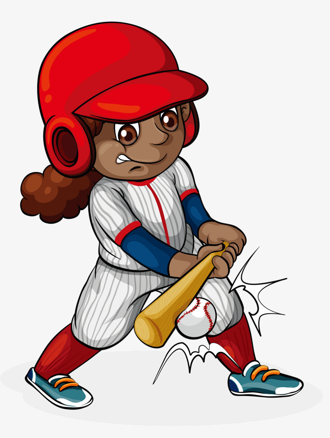 baseball clipart character