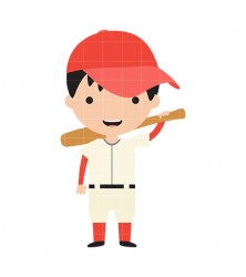 Pencil and in color. Baseball clipart cute