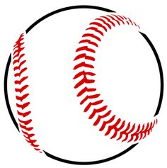 Clip art vector online. Baseball clipart simple