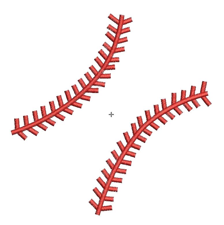 baseball clipart thread