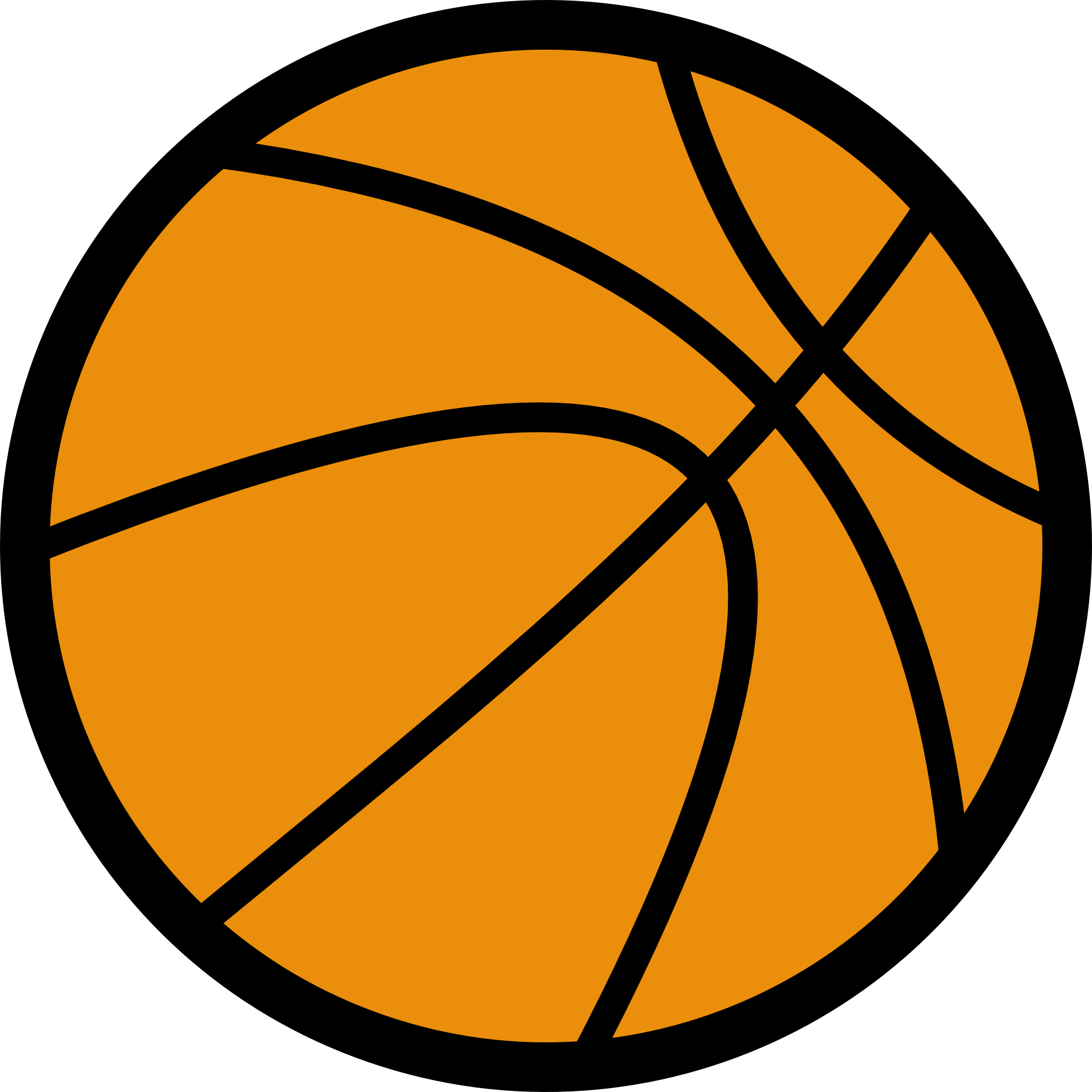 cross clipart basketball