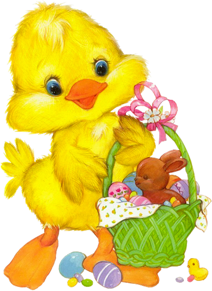 chickens clipart easter