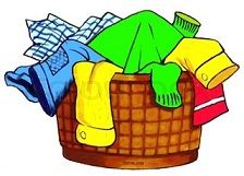 Basket clipart clothing. Free laundry