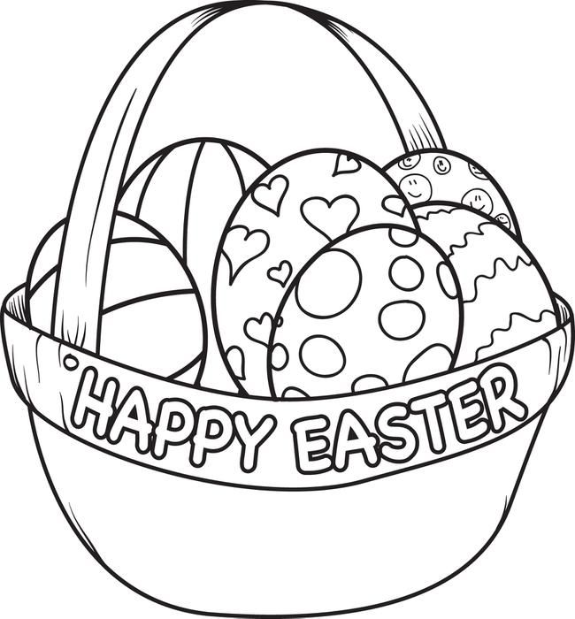 egg clipart coloring