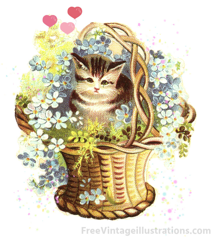 basket clipart old fashioned
