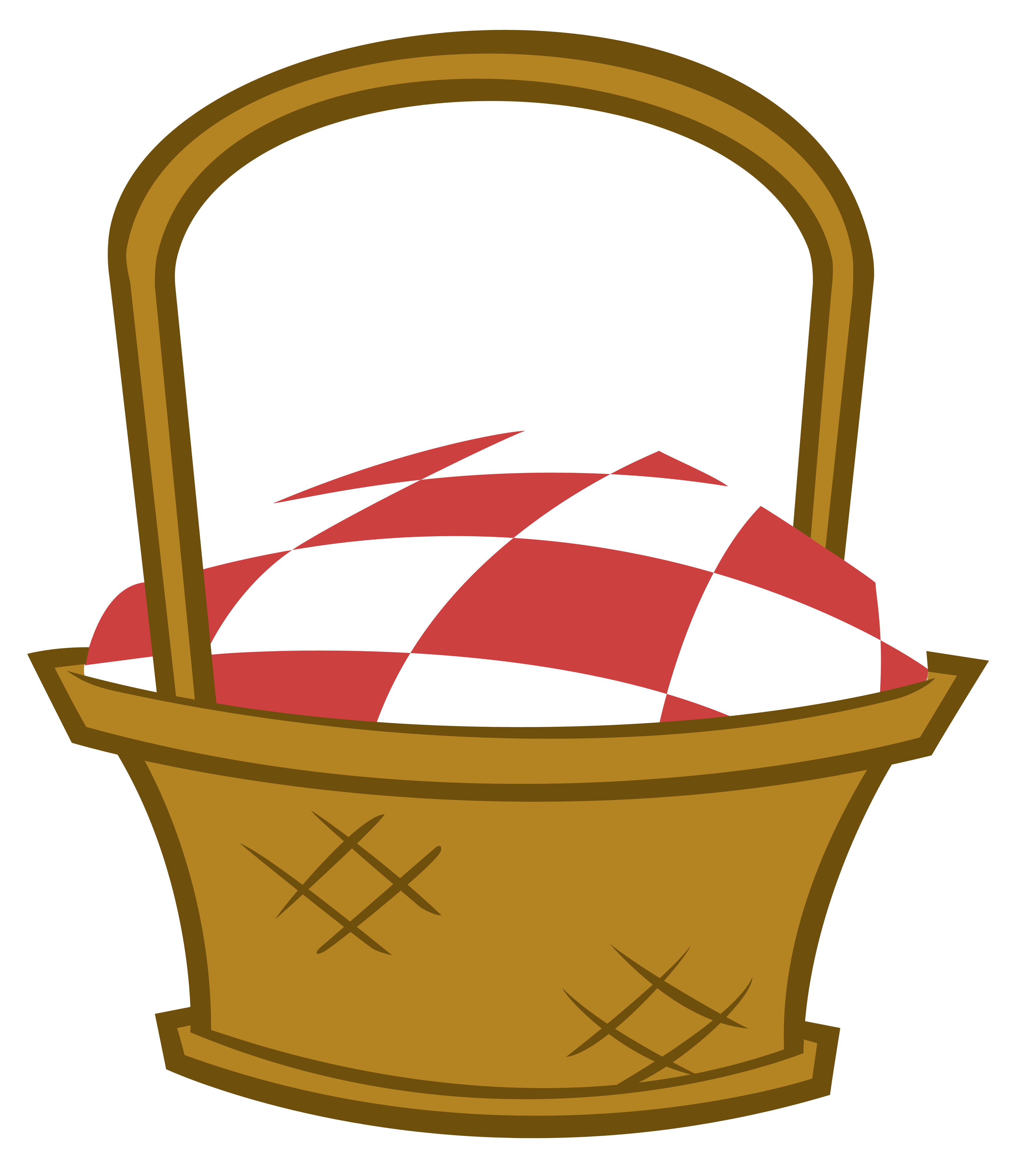 basket clipart picnic basket
