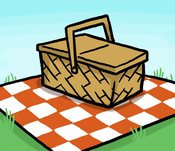 picnic clipart animated