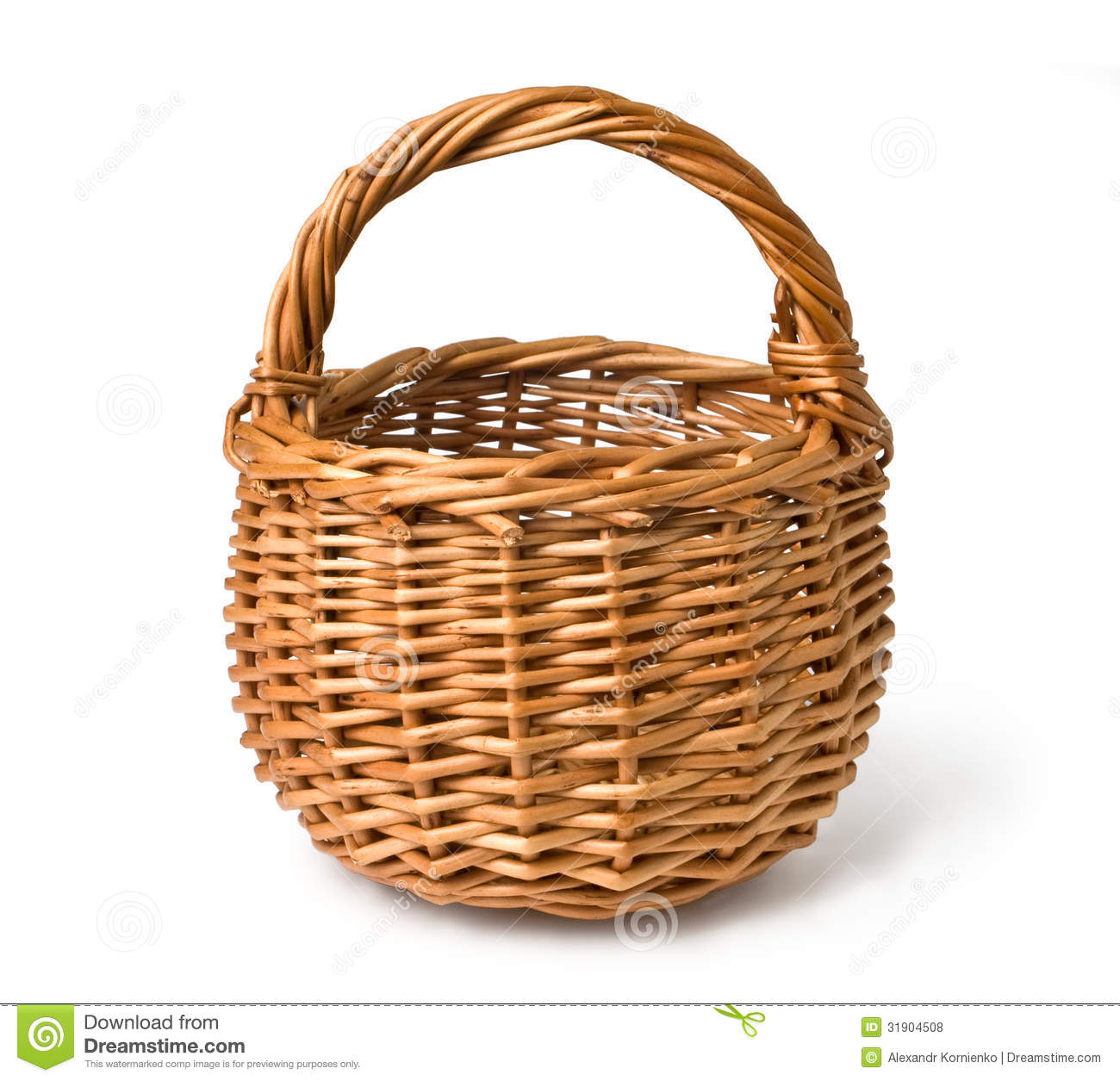 basket clipart woven basket