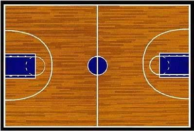 basketball clipart basketball court