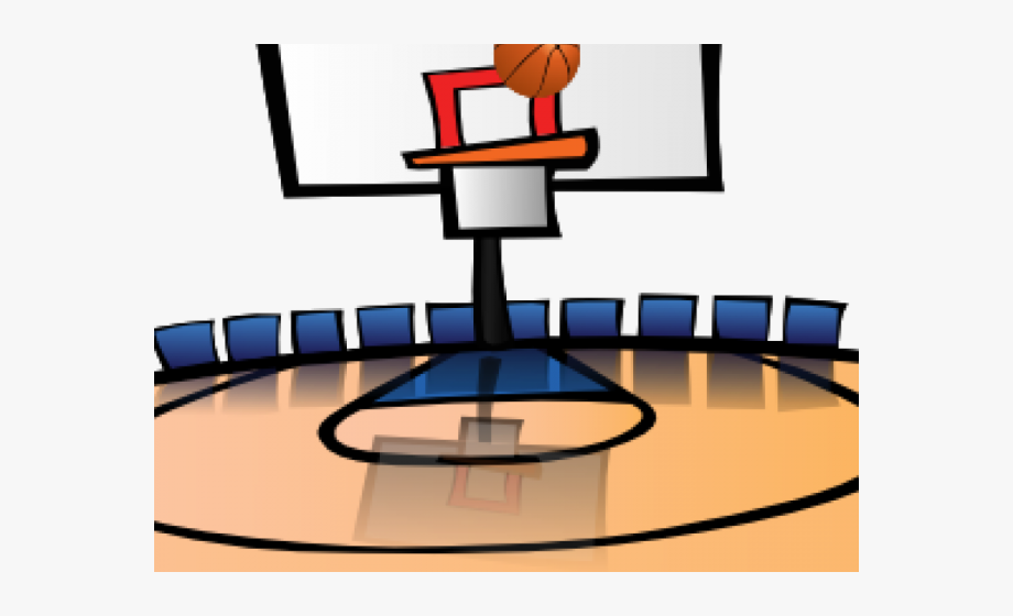 court clipart basketball gymnasium