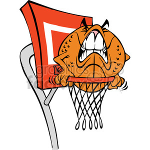 basketball clipart cartoon