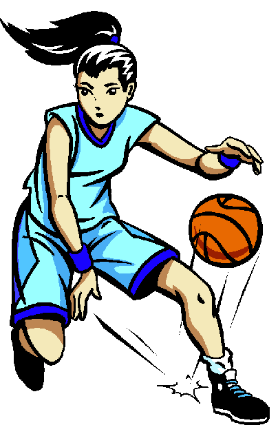 basketball clipart cartoon