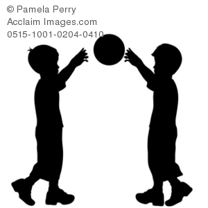 Basketball clipart friend. Clip art illustration of