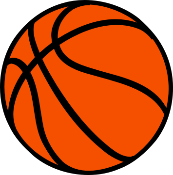 clipart ball basketball