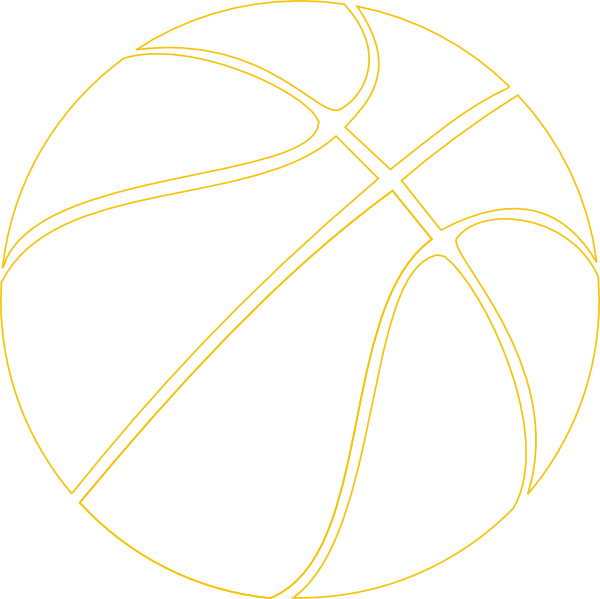 basketball clipart golden