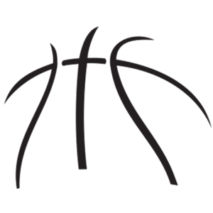 clipart basketball lace