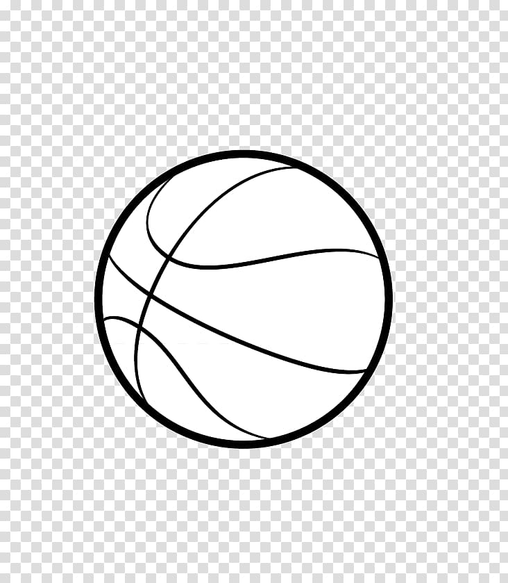 clipart basketball outline