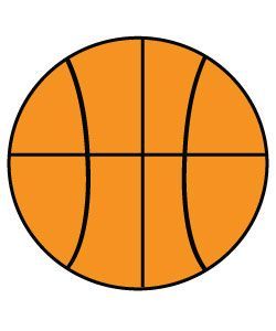 clipart basketball party