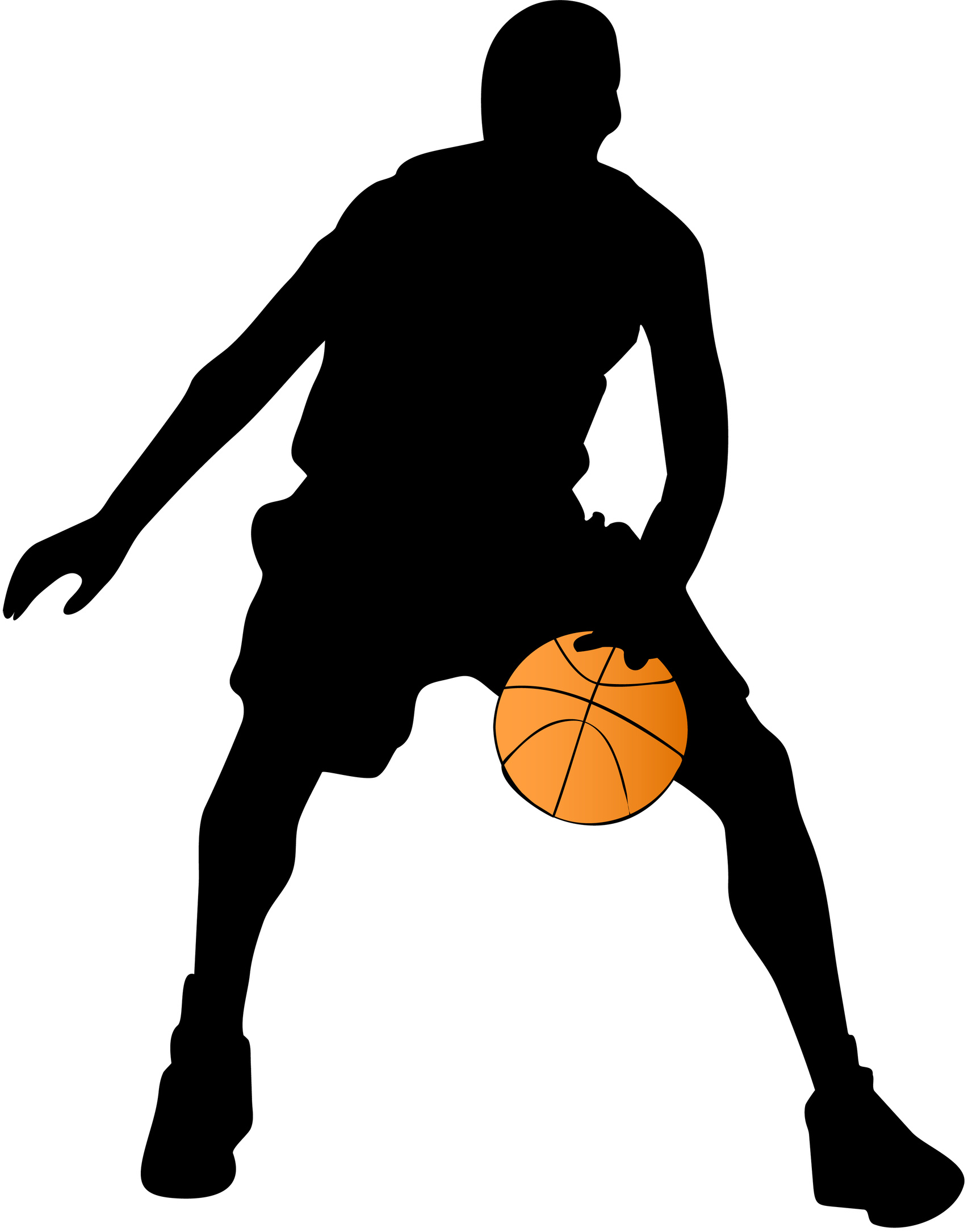 dad clipart basketball