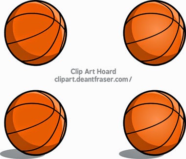 basketball clipart simple