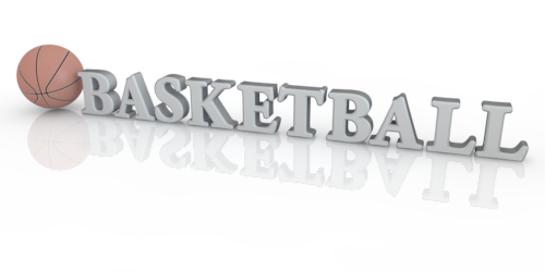 basketball clipart word