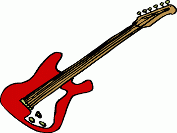Bass clip art panda. Guitar clipart