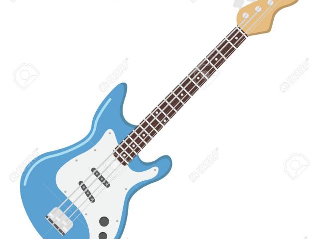 Guitar free on dumielauxepices. Bass clipart colorful