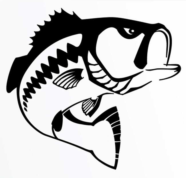 Free Free 168 Silhouette Largemouth Bass Svg SVG PNG EPS DXF File