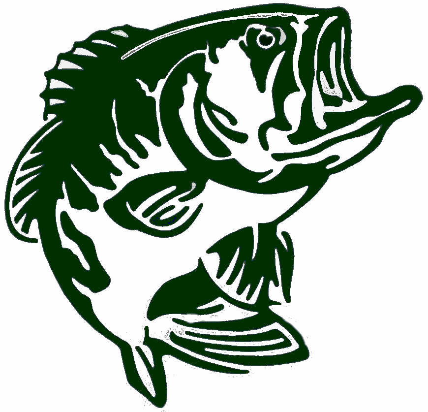 Fishing clipart largemouth bass. Logo free 