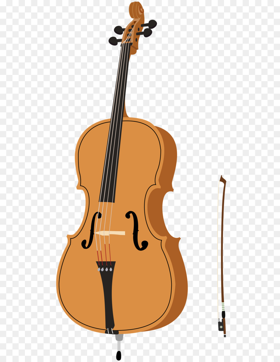 Bass clipart transparent. Cello violin cellist double