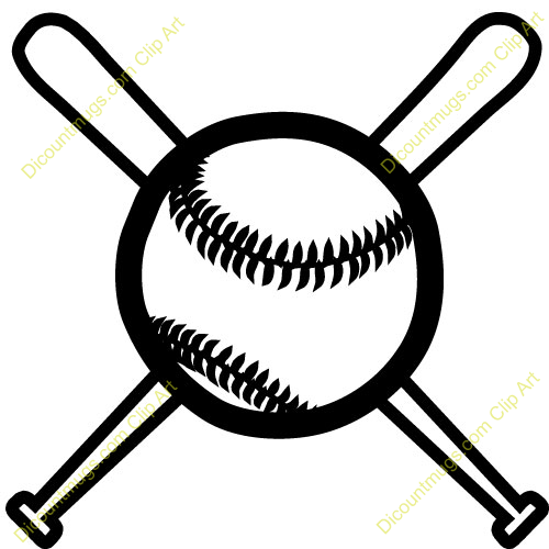 softball clipart softball bat