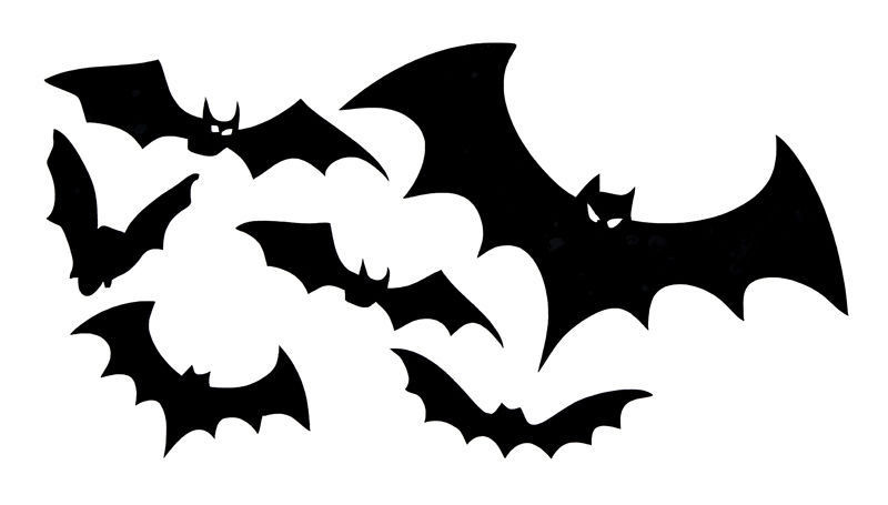 clipart bat body