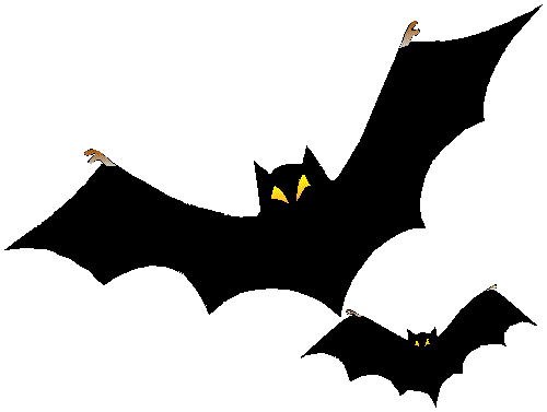 Halloween cartoon bat panda. Bats clipart haloween