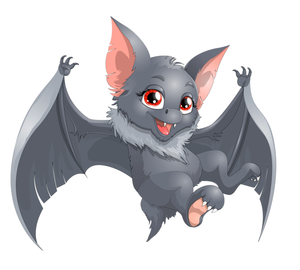 Bats clipart cartoon. Transparent halloween bat png