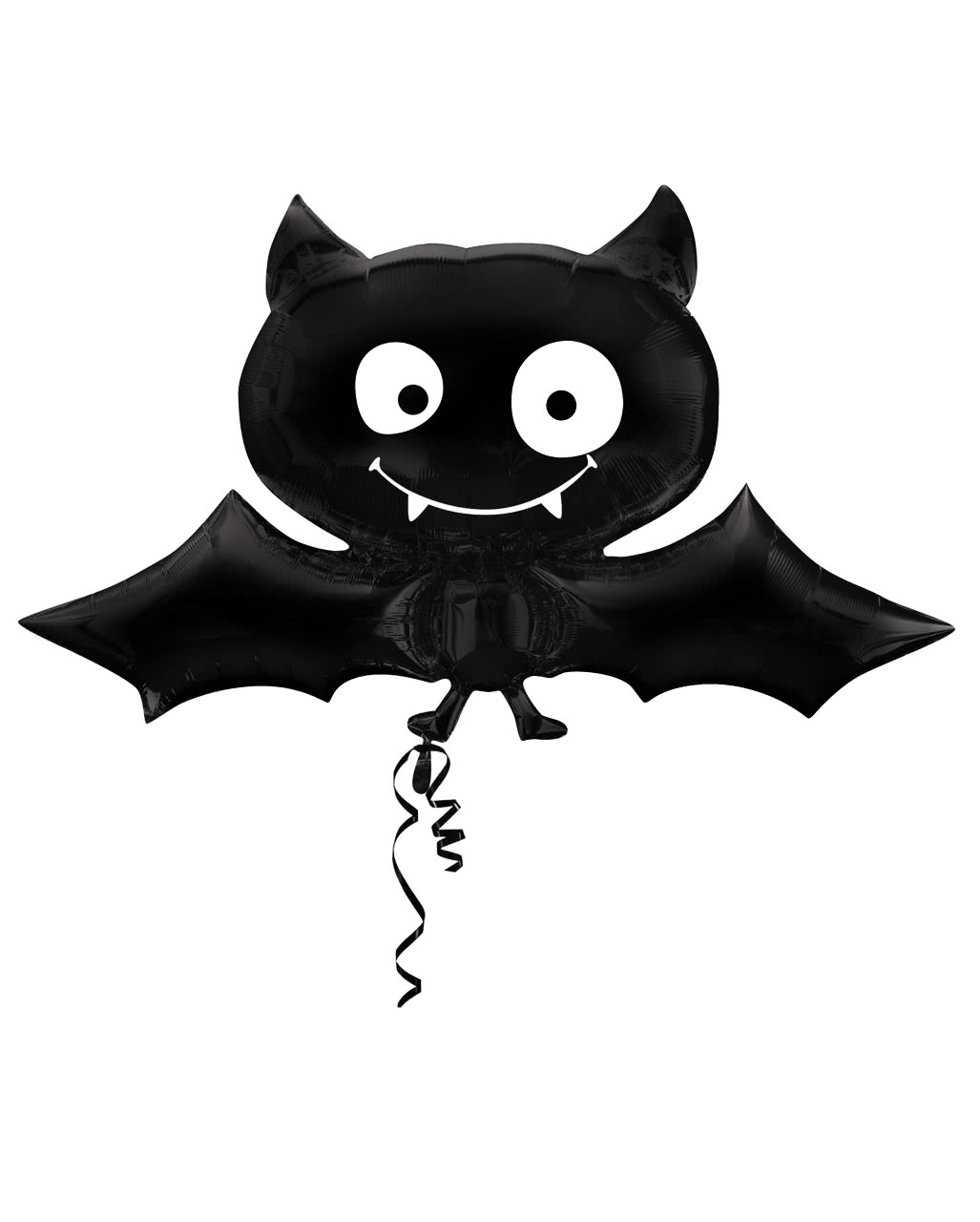Bat clipart comic. Halloween foil balloon horror