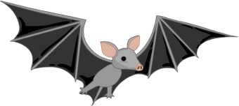 bat clipart ear