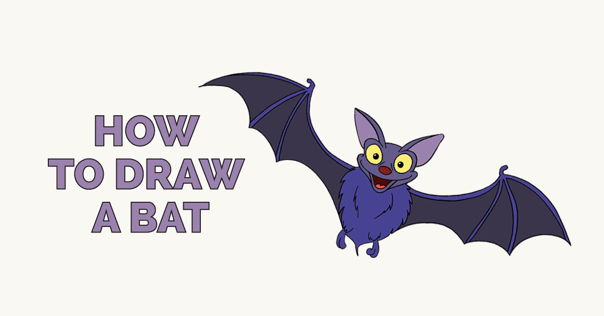 bat clipart easy