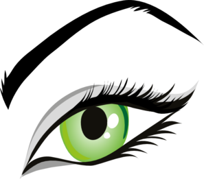 bat clipart eye