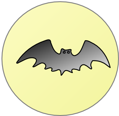 bat clipart mouth