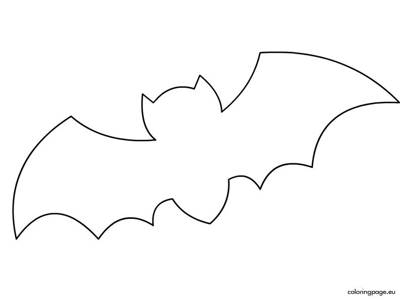 Bat Stencil 2