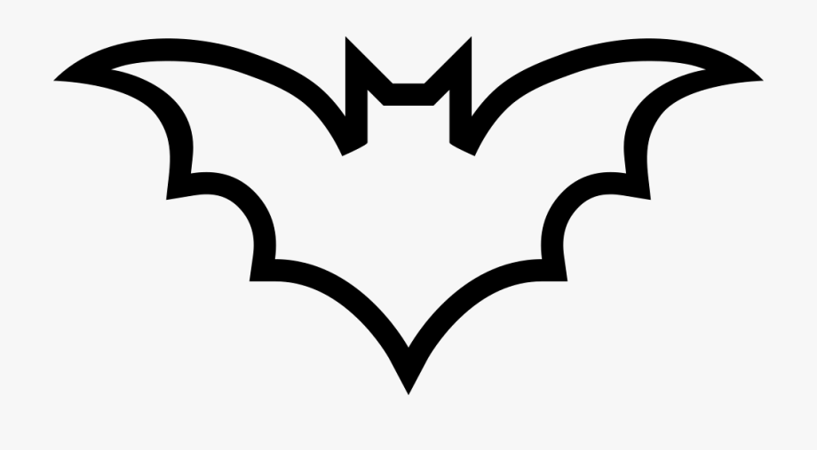 Bats clipart outline. Bat svg png icon