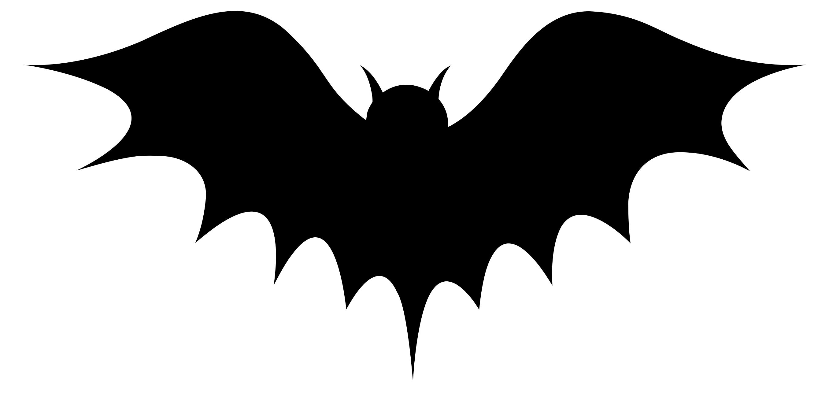 bat clipart silhouette